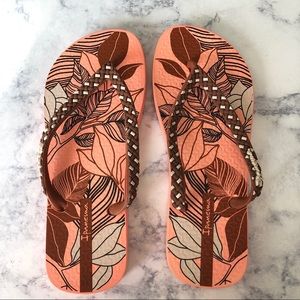 IPANEMA coral slippers shoes beach travel comfort sandals flip-flops